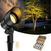 Aluminum Landscape Spotlights with G4 Bulb - Low Voltage 12V LED, Waterproof Aluminum Up Lighting