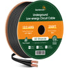 Low Voltage Landscape Lighting Wire - 12V Outdoor Cable, 14/2 & 12/2 Gauge, 100FT & 250FT Options