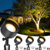 Low Voltage PAR36 LED Landscape Flood Light - 12V Aluminum Wide-Angle Outdoor Uplight