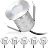 3W Outdoor Recessed LED Lights - Low Voltage 12V Deck Step Lighting, Warm & Cool White Options